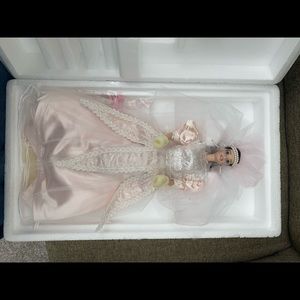 Blushing Orchid Bride Porcelain Barbie